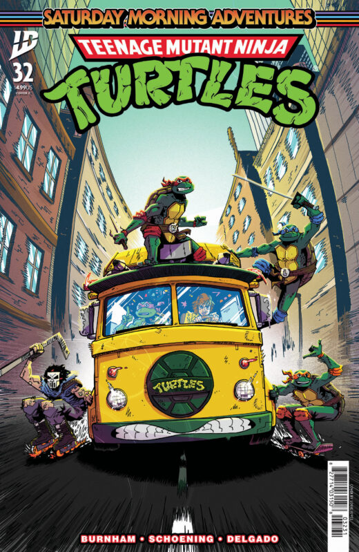 TEENAGE MUTANT NINJA TURTLES Saturday Morning Adventures #32 Variant C (Joyce)