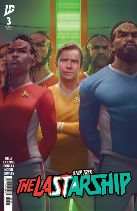 STAR TREK The Last Starship #3 Variant B (Rahzzah)