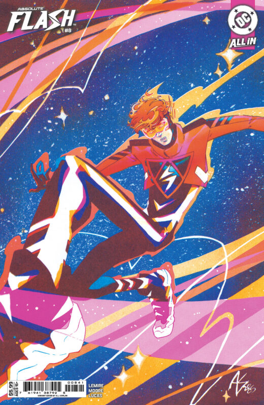 ABSOLUTE FLASH #8 CVR D AL KAPLAN CARD STOCK VAR