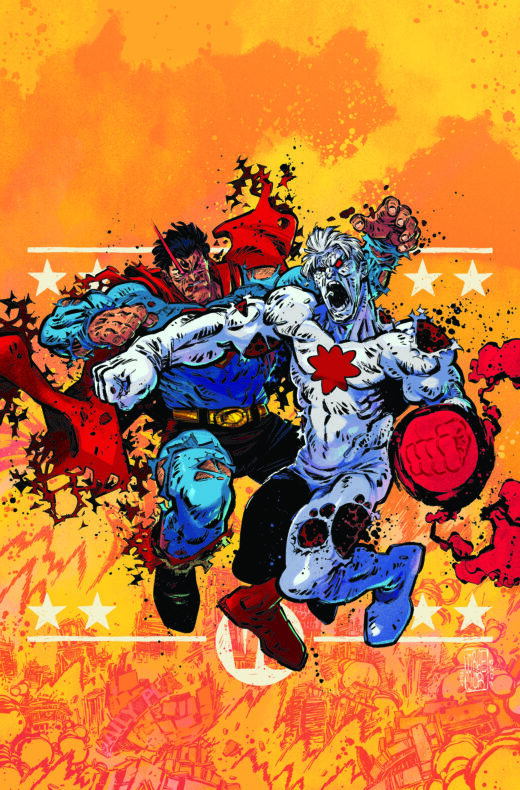 DC K.O. SUPERMAN VS [REDACTED] #1 (ONE SHOT) CVR A JORGE CORONA