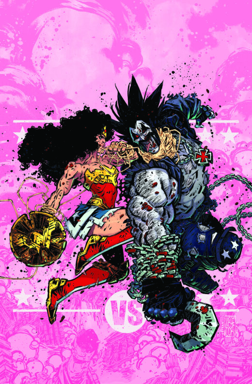 DC K.O. WONDER WOMAN VS [REDACTED] #1 (ONE SHOT) CVR A JORGE CORONA