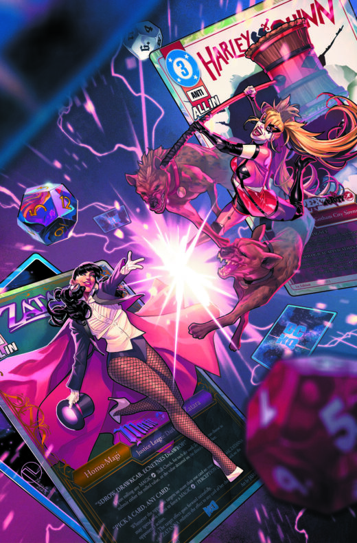 DC K.O. HARLEY QUINN VS [REDACTED] #1 (ONE SHOT) CVR C JAMAL CAMPBELL CARD STOCK VAR