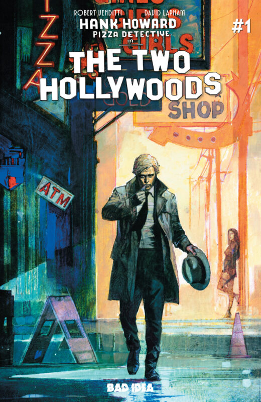 HANK HOWARD PIZZA DETECTIVE #1 (OF 2) THE TWO HOLLYWOODS CVR A ALEX MALEEV VAR