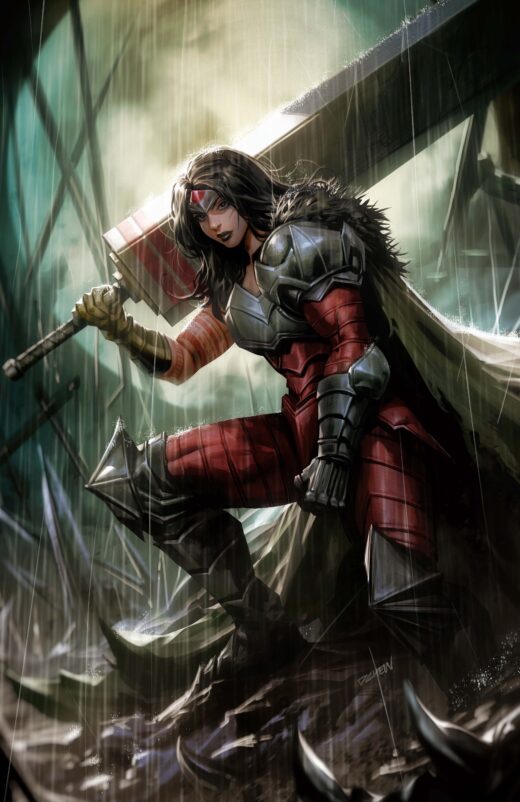 ABSOLUTE WONDER WOMAN #16 CVR B DERRICK CHEW CARD STOCK VAR