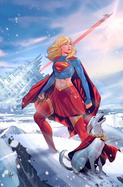SUPERGIRL #9 CVR D LUCAS MEYER CARD STOCK VAR