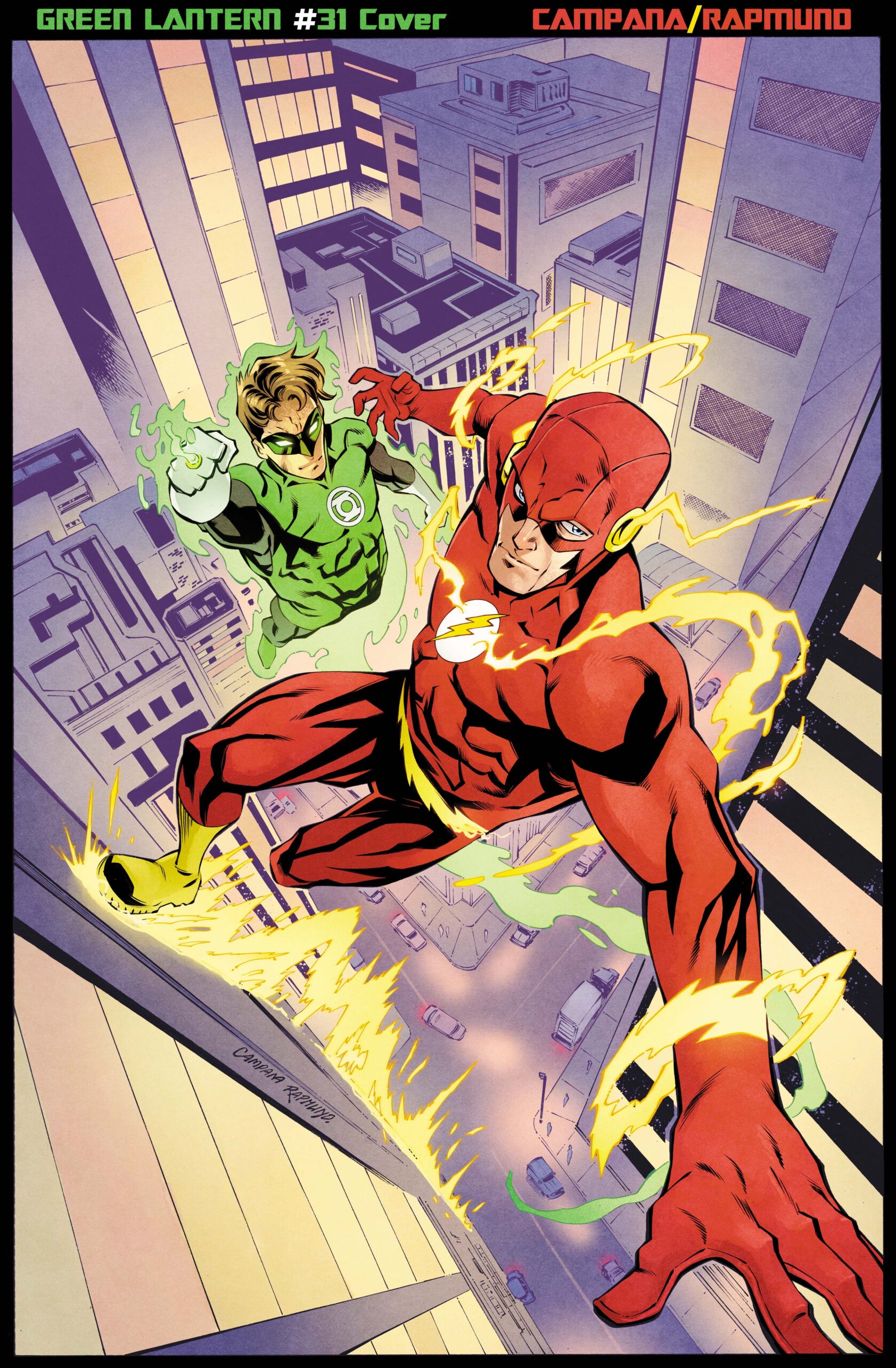 GREEN LANTERN #31 CVR D CHRIS CAMPANA & NORM RAPMUND CARD STOCK VAR