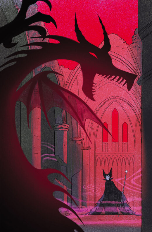 DISNEY VILLAINS MALEFICENT #4 CVR E INC 1:10 THEO STULTZ VIRGIN VAR