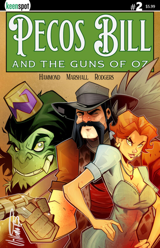 PECOS BILL & THE GUNS OF OZ #2 CVR B VILLANO VAR (MR)