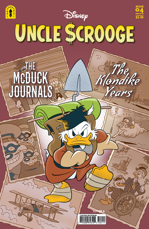 UNCLE SCROOGE LEGACY #464 THE MCDUCK JOURNALS THE KLONDIKE YEARS CVR A KARI KORHONEN