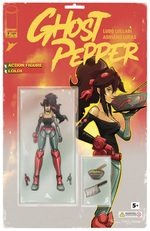 GHOST PEPPER #7 CVR C INC 1:10 FREDERIC PHAM CHUONG ACTION FIGURE VAR