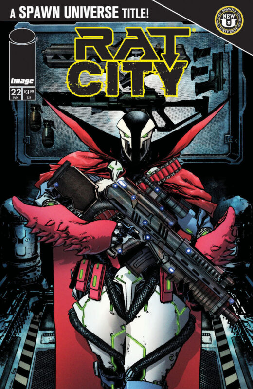 SPAWN RAT CITY #22 CVR B VON RANDAL VAR