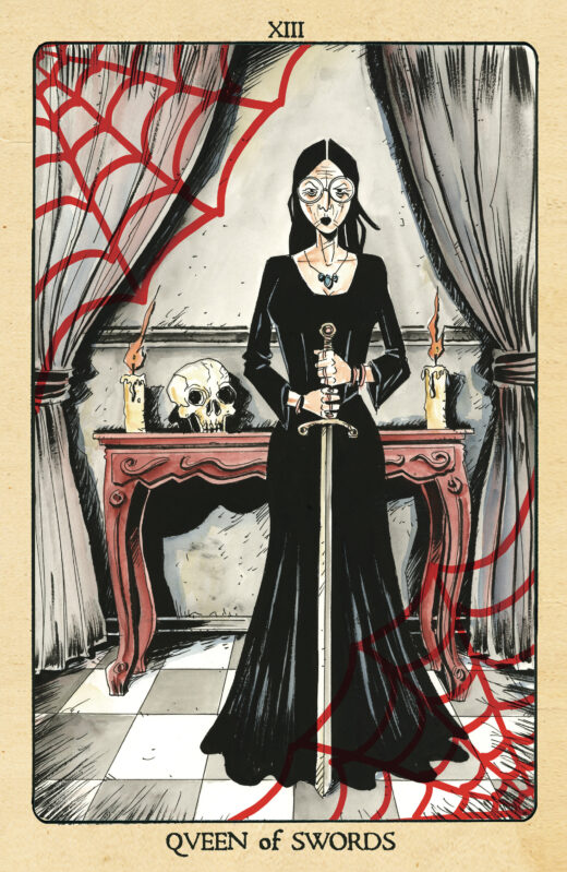 Minor Arcana #13 C 1:10 INCV Tarot Card Variant (Full Art, Lemire)