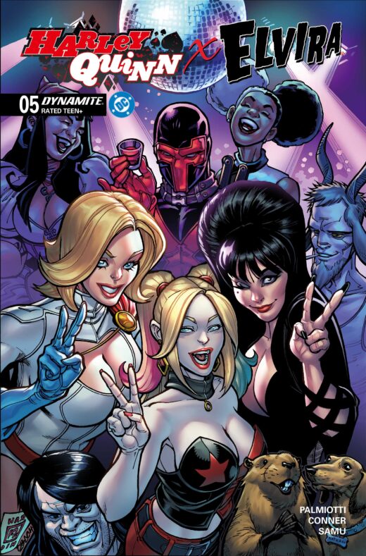 HARLEY QUINN X ELVIRA #5 CVR B CHAD HARDIN VAR