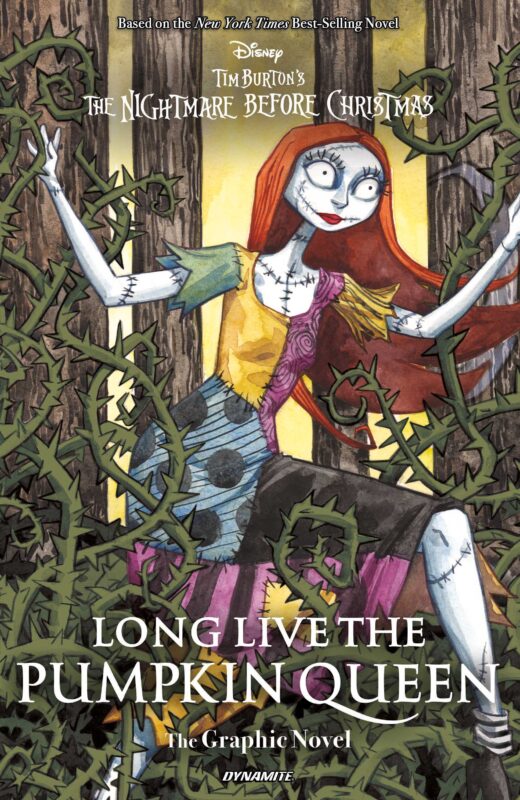 TIM BURTONS THE NIGHTMARE BEFORE CHRISTMAS LONG LIVE THE PUMPKIN QUEEN GRAPHIC NOVEL HC