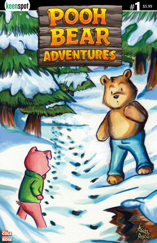 POOH BEAR ADVENTURES #1 CVR A TESSA ROSE BAGGED WITH TRADING CARD