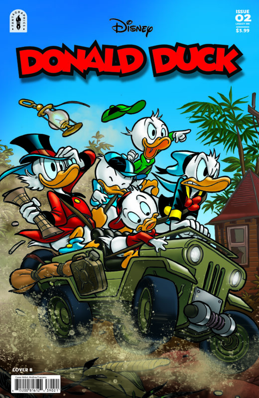 DONAD DUCK LEGACY #390 MASTER OF DISASTER CVR B ANDRES FRECCERO VAR