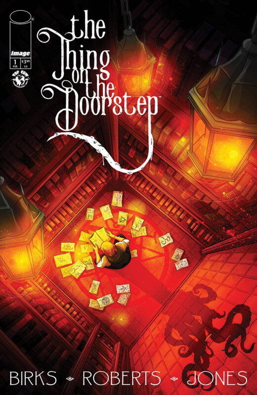 THING ON THE DOORSTEP #1 (OF 5) CVR B LYNDON WHITE VAR