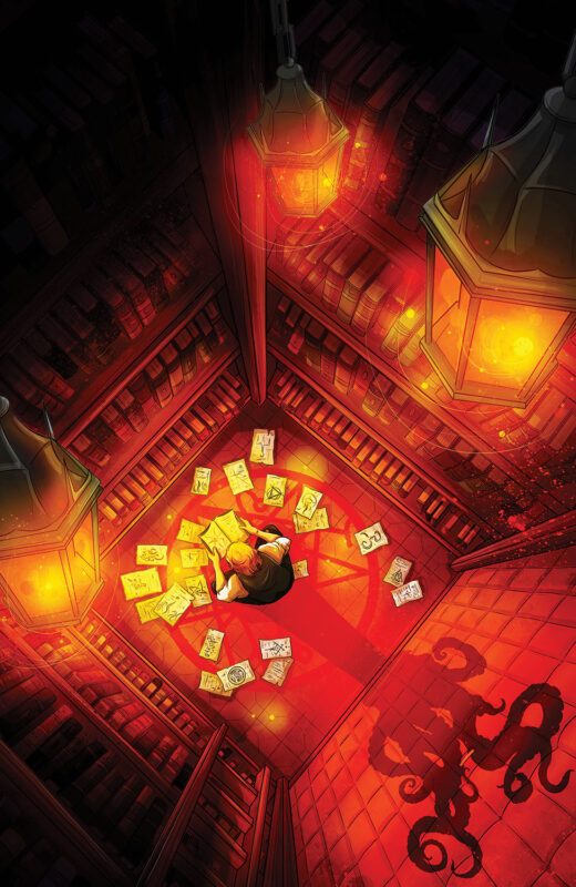 THING ON THE DOORSTEP #1 (OF 5) CVR D INC 1:25 LYNDON WHITE VIRGIN VAR