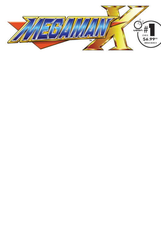 MEGA MAN X #1 (OF 5) CVR D BLANK SKETCH VAR