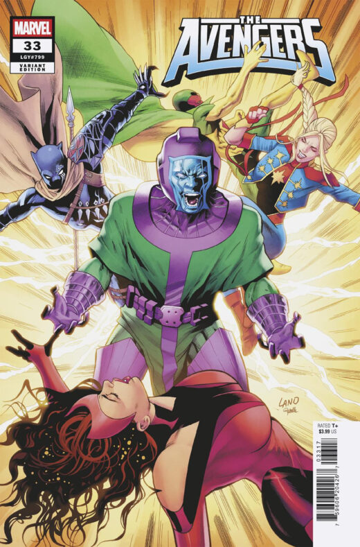AVENGERS #33 GREG LAND VARIANT (1:25 Copies)