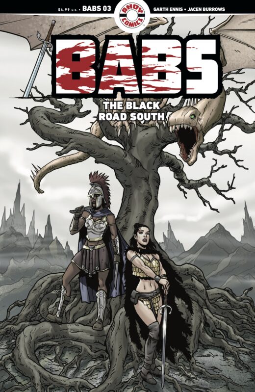BABS THE BLACK ROAD SOUTH #3 (OF 6) CVR A JACEN BURROWS (MR)