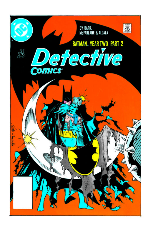 DETECTIVE COMICS #576 FACSIMILE EDITION CVR C TODD MCFARLANE FOIL VAR (YEAR TWO PART 2 OF 4)