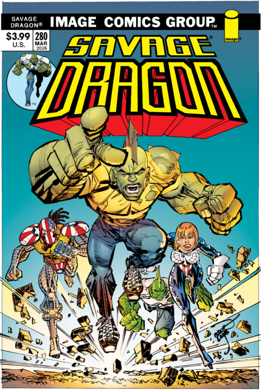 SAVAGE DRAGON #280 CVR B ERIK LARSEN 70S TRADE DRESS VAR (MR)