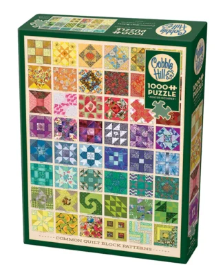 Jigsaw Puzzle - Common Quilt Blocks 1000 Piece