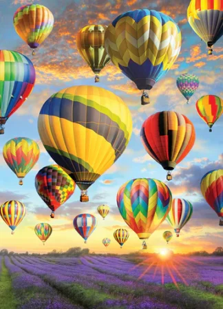 Jigsaw Puzzle - Hot Air Balloons 1000 Piece Jack Pine
