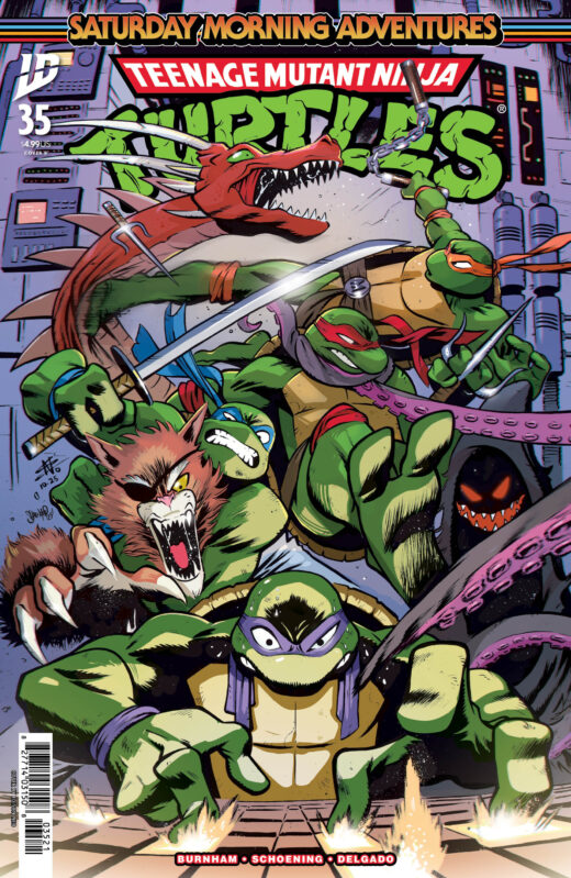 Teenage Mutant Ninja Turtles: Saturday Morning Adventures #35 Variant B (Neo)