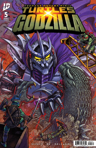 Teenage Mutant Ninja Turtles x Godzilla #5 Variant C (Frank)