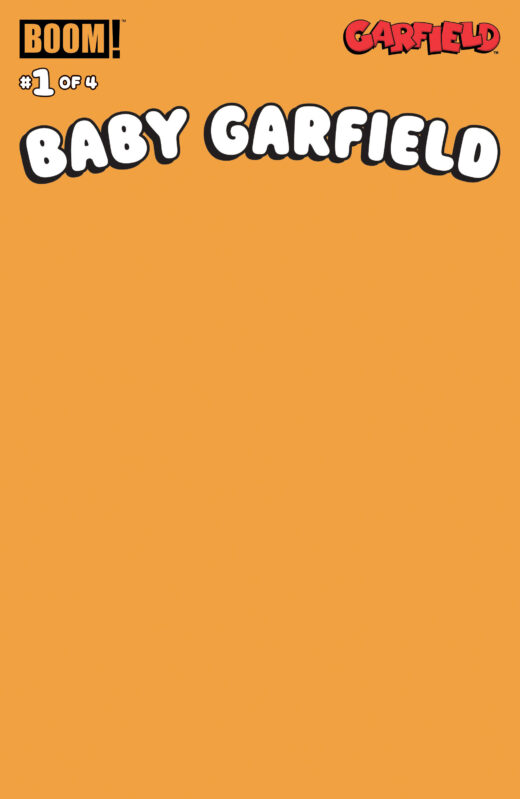 Baby Garfield #1 D Blank Sketch Orange Variant (Dressed, Sketch)