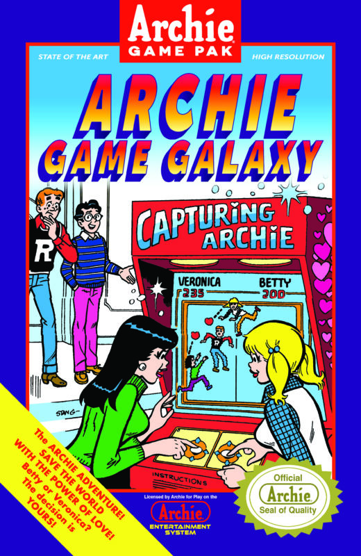 ARCHIE COMICS 85TH ANNIVERSARY PRESENTS ARCHIE GAME GALAXY #1 (ONE SHOT) CVR B STAN GOLDBERG BOX ART VAR