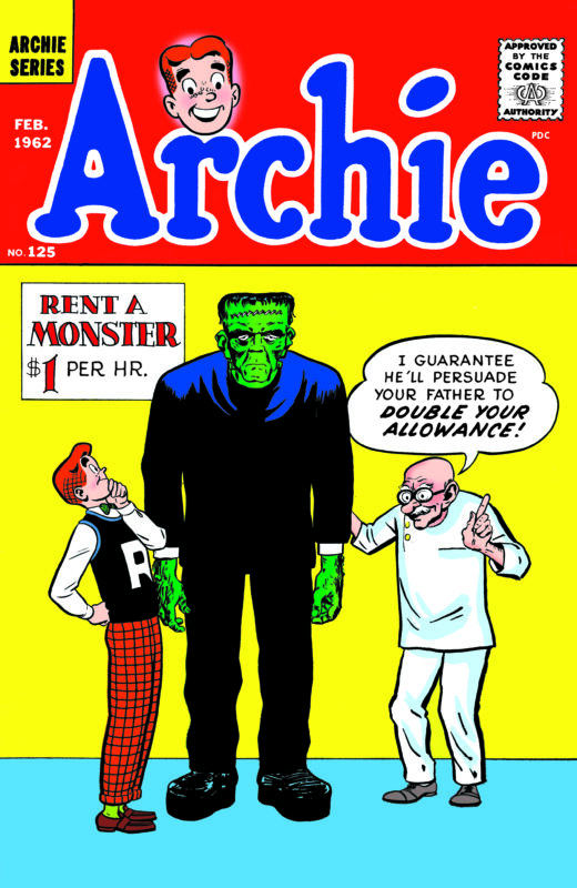 ARCHIE #125 FACSIMILE EDTION CVR A HARRY LUCEY