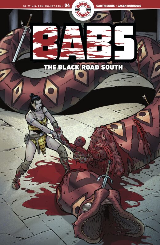 BABS THE BLACK ROAD SOUTH #4 (OF 6) CVR A JACEN BURROWS (MR)