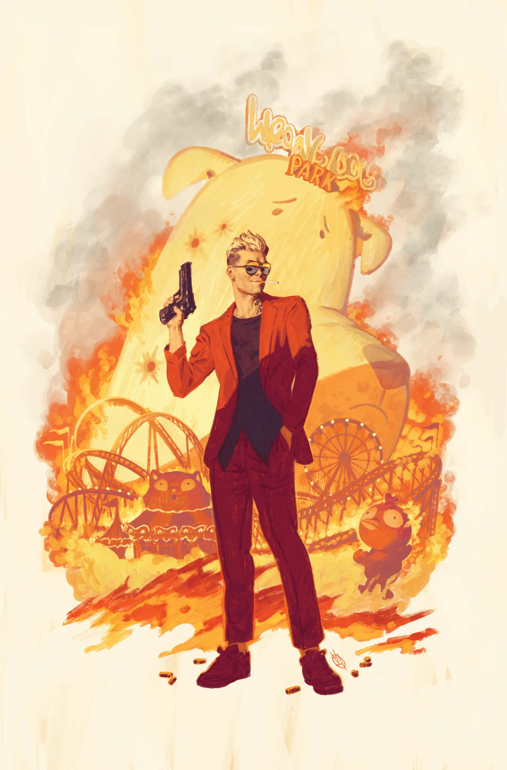 END OF LIFE #3 CVR B DAVID TALASKI CARD STOCK VAR (MR)