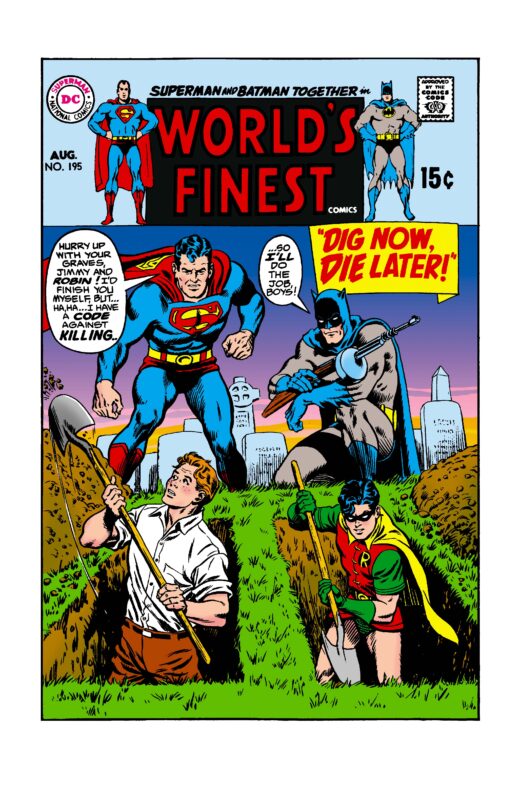 WORLDS FINEST COMICS #195 FACSIMILE EDITION CVR A CURT SWAN