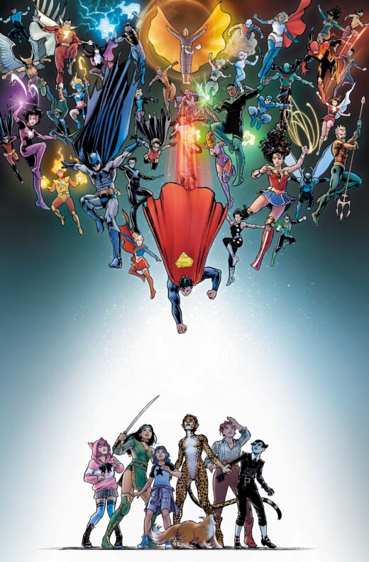 JUSTICE LEAGUE CHEETAH AND CHESHIRE ROB THE WATCHTOWER TP