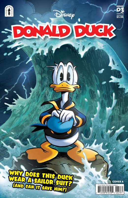 DONALD DUCK LEGACY #391 CALL OF THE WILD SEA CVR A HENRIEKE GOORHUIS