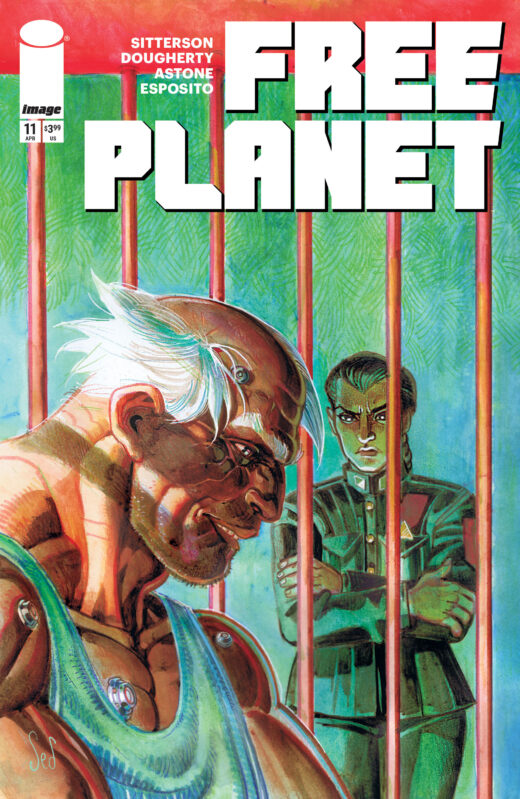 FREE PLANET #11 CVR B JED DOUGHERTY VAR