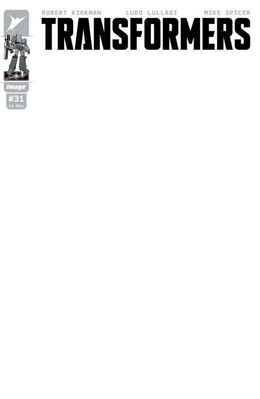 TRANSFORMERS #31 CVR G BLANK SKETCH VAR