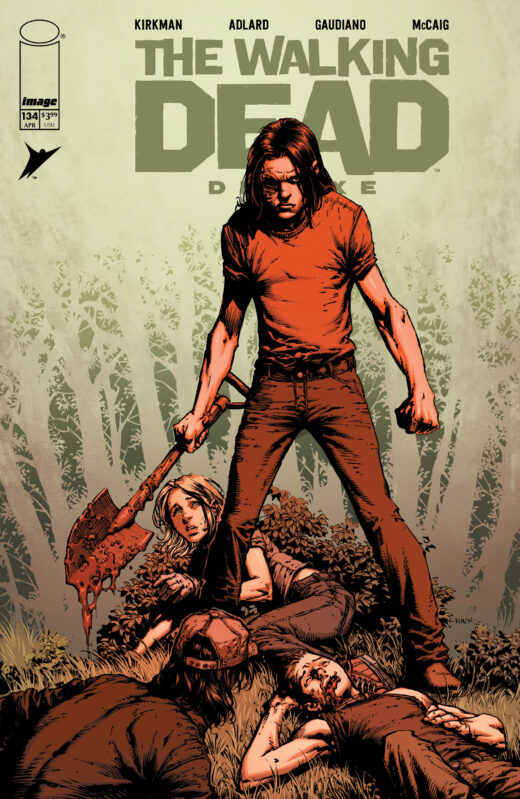 WALKING DEAD DELUXE #134 CVR A DAVID FINCH & DAVE MCCAIG (MR)