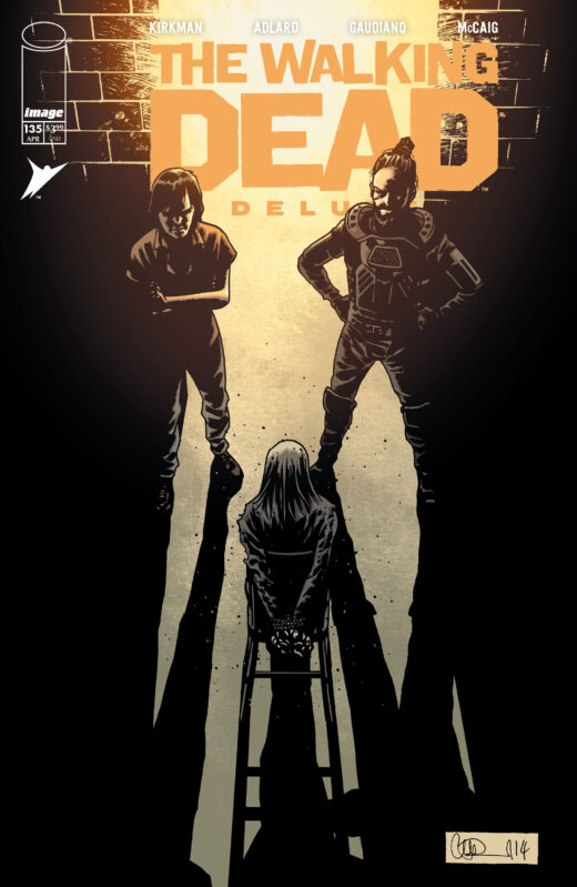 WALKING DEAD DELUXE #135 CVR B CHARLIE ADLARD & DAVE MCCAIG VAR (MR)