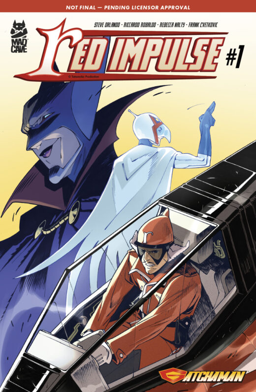 GATCHAMAN RED IMPULSE #1 (OF 4) CVR A RICCARDO ROBALDO