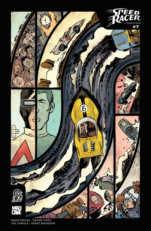 SPEED RACER #7 CVR B JESSE LONERGAN VAR