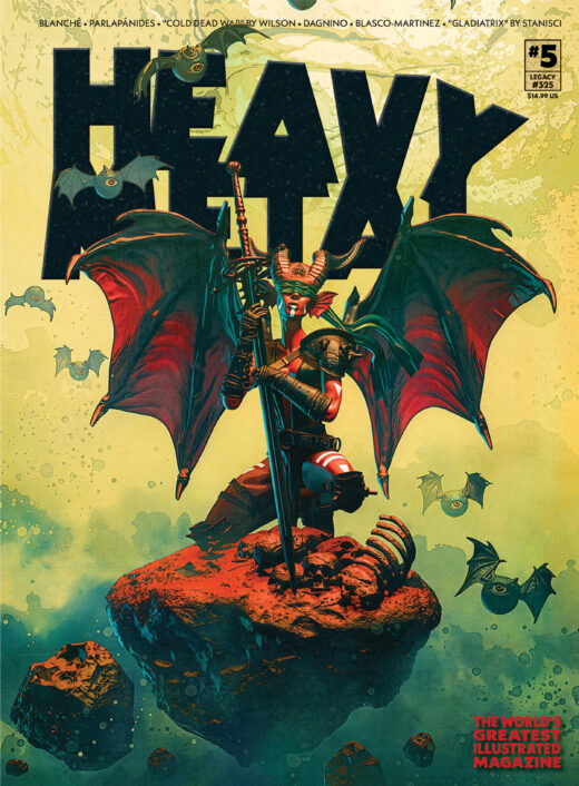 HEAVY METAL MAGAZINE #5 CVR A PASCAL BLANCHE (MR)