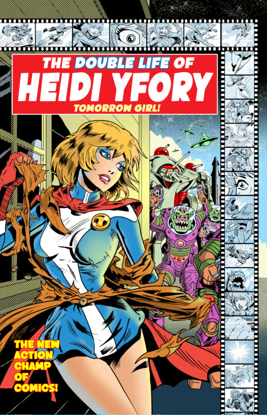 TOMORROW GIRL #17 CVR B WILL MEUGNIOT VAR