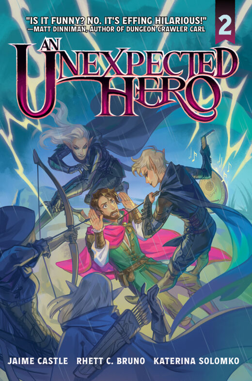 UNEXPECTED HERO LIGHT NOVEL VOL 02