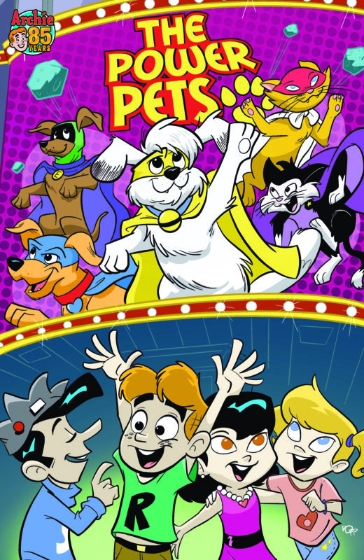 ARCHIE COMICS 85TH ANNIVERSARY PRESENTS ARCHIES MOVIE MANIA #1 (ONE SHOT) CVR C ADRIAN ROPP POWER PETS VAR