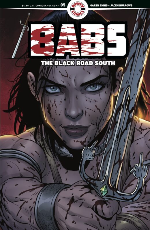 BABS THE BLACK ROAD SOUTH #5 (OF 6) CVR A JACEN BURROWS (MR)